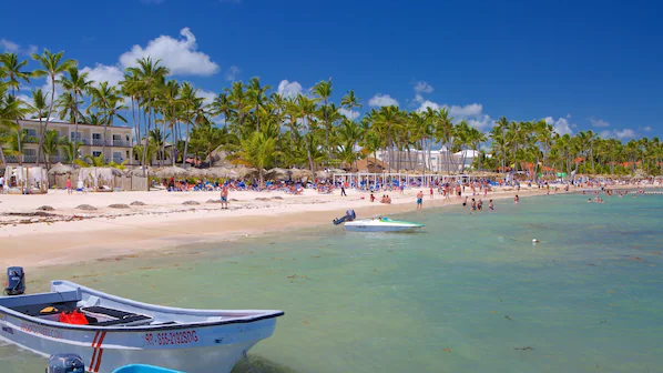Cabeza de Toro Beach near Secrets Cap Cana Resort & Spa with scenic shoreline, white sand, and Caribbean ocean views